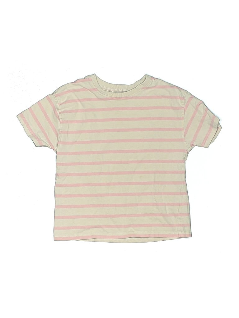 Pre-owned Zara Kids' Short Sleeve T-shirt In White