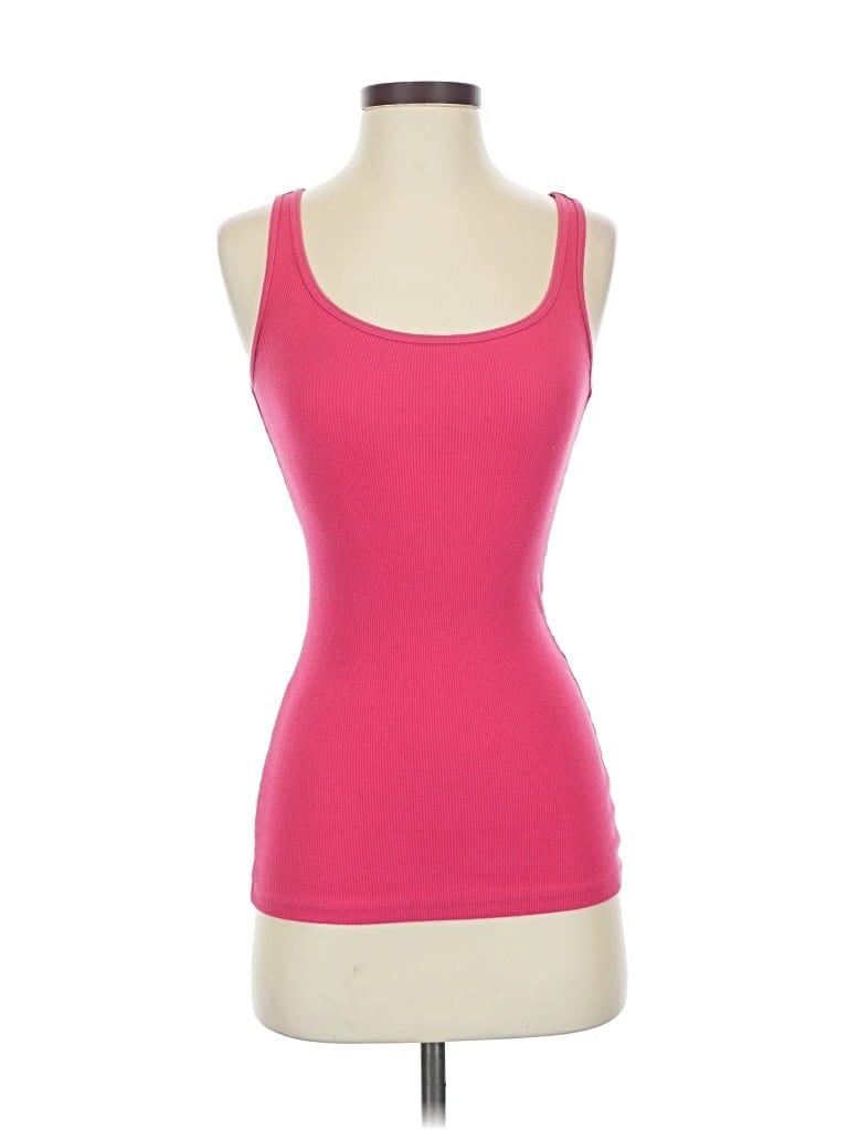 Pre-owned Gap Outlet Tank Top Pink Strapless Neckline Tops