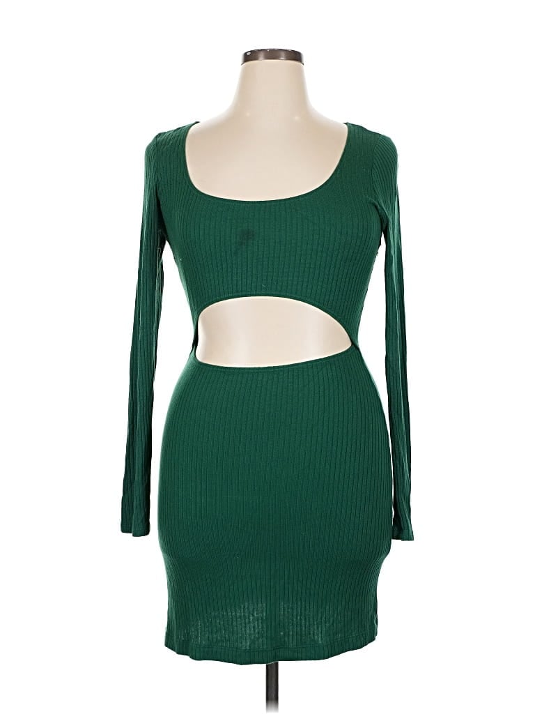 Pre-owned Reformation Cocktail Dress In Green