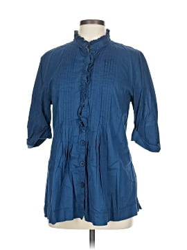 Michael Michael Kors 3/4 Sleeve Button Down Shirt