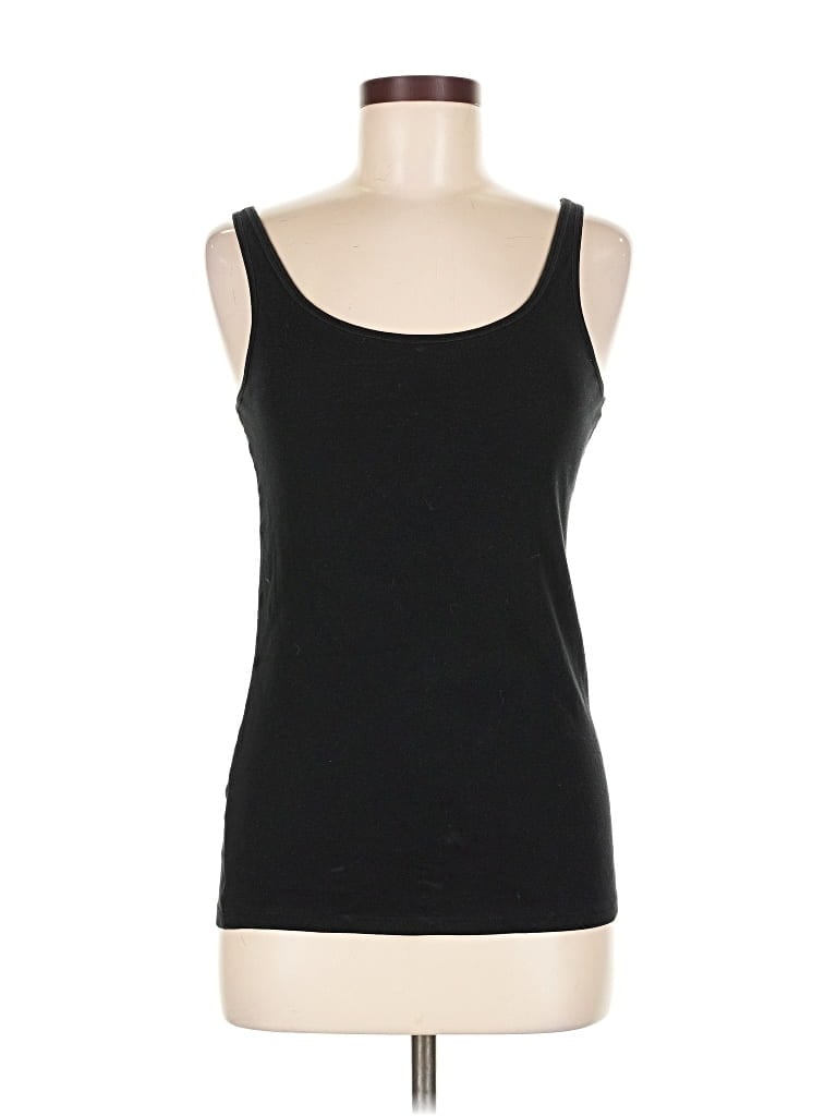 Pre-owned Gap Tank Top Black Strapless Neckline Tops
