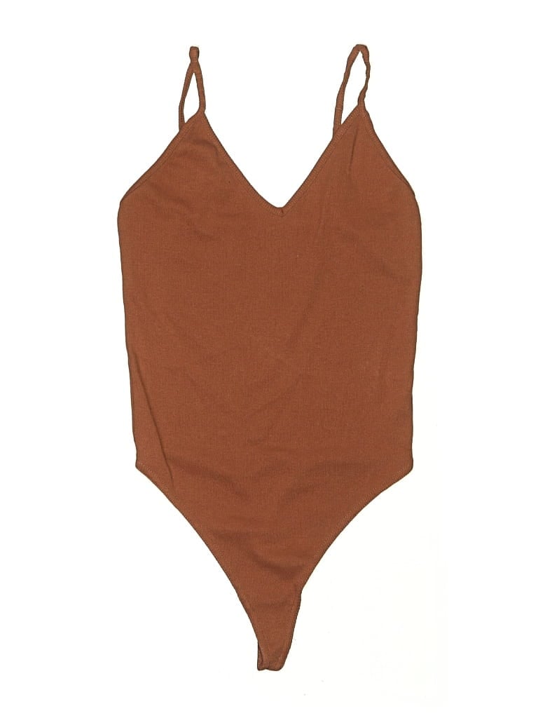 Pre-owned Bp. Bodysuit In Brown