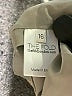 The Fold Tweed Tan Gray Formal Skirt Size 16 - photo 3
