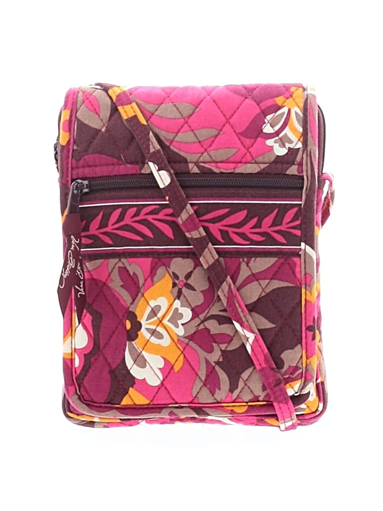 Pre-owned Vera Bradley Crossbody Bag In Burgundy