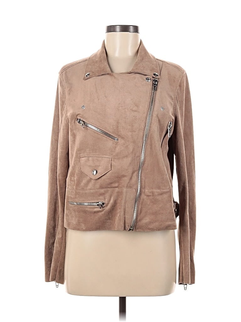 Pre-owned Blanknyc Blank Nyc Jacket In Brown