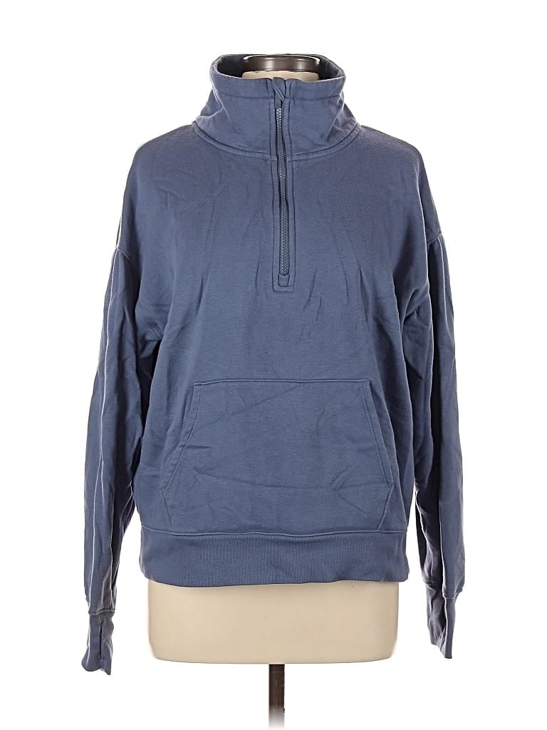Pre-owned All In Motion Sweatshirt In Blue
