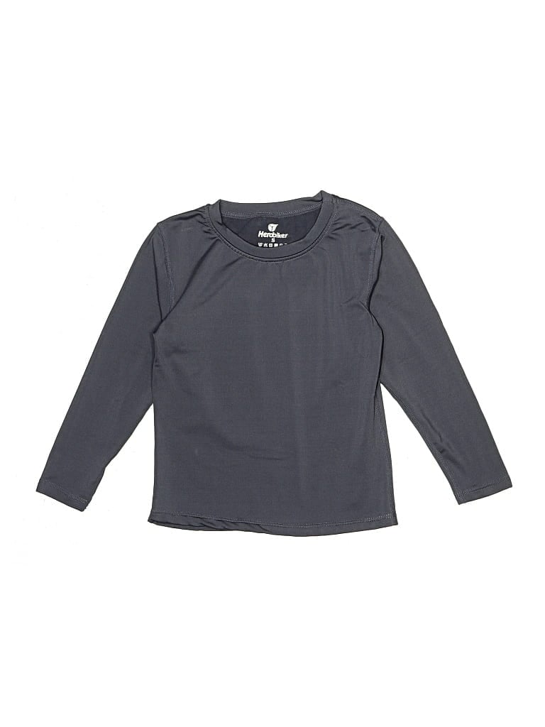 Pre-owned Assorted Brands Kids' Long Sleeve T-shirt In Gray