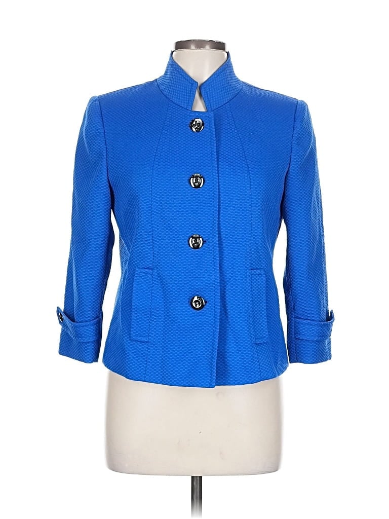 Pre-owned Tahari By Asl Blazer Jacket In Blue