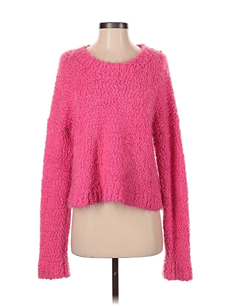 Pre-owned Show Me Your Mumu Pullover Sweater In Pink