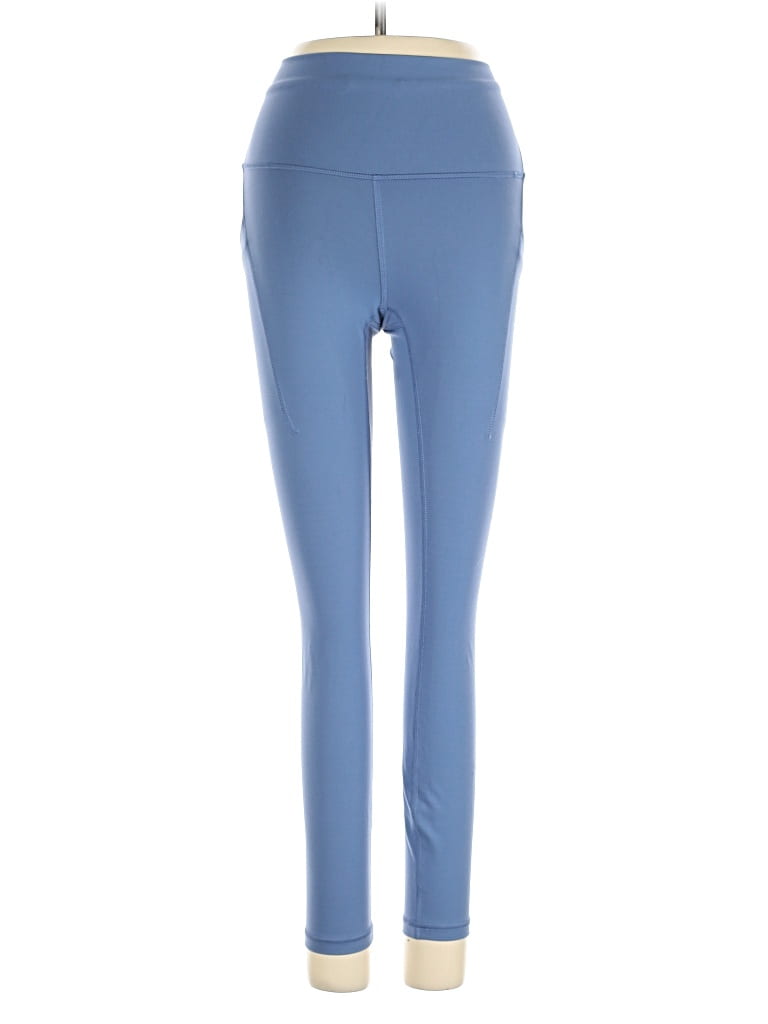 Pre-owned Lululemon Athletica Active Pants In Blue
