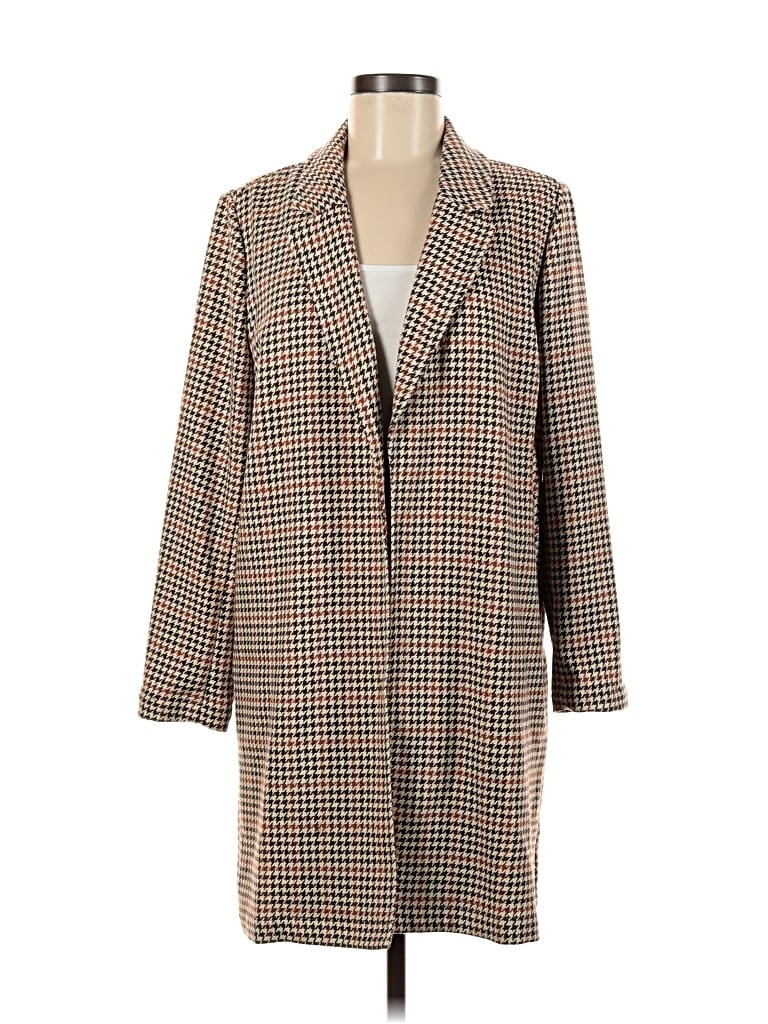 Pre-owned Jjill Coat In Brown