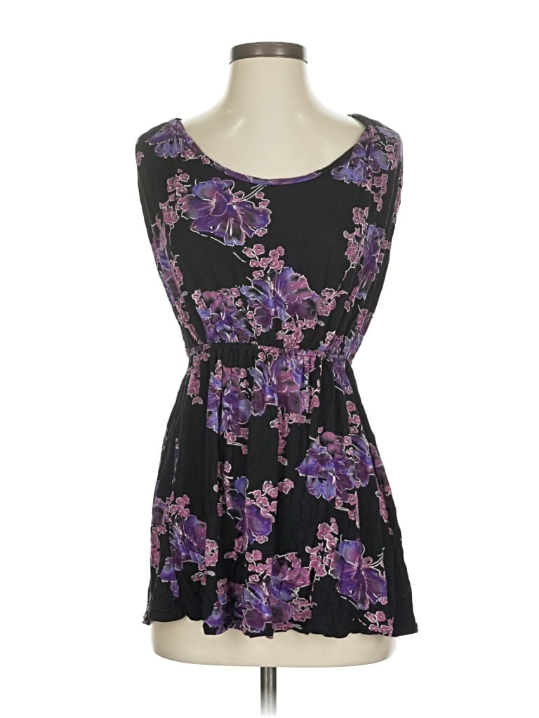 Pre-owned Free People Sleeveless Blouse In Purple