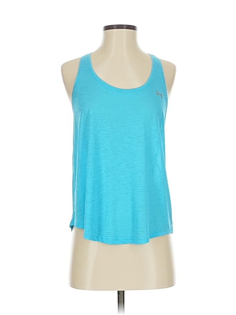 Pre-owned Under Armour Active Tank Top In Blue