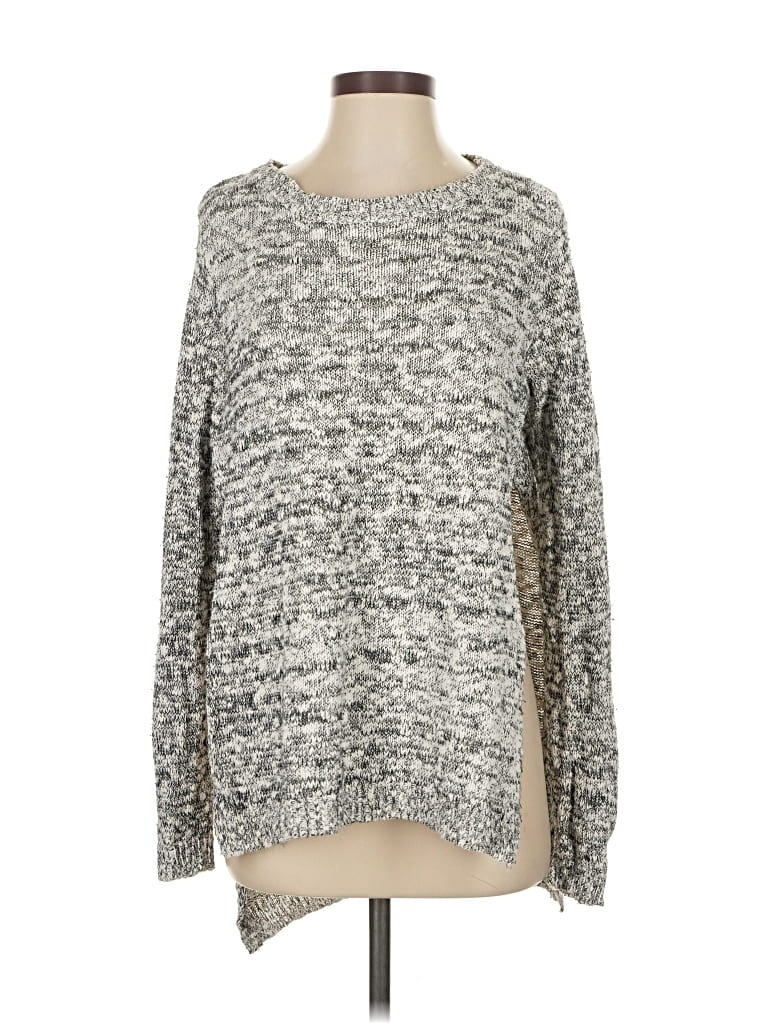 Pre-owned Express Pullover Sweater In Gray