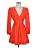 Unbranded 100% Polyester Orange Casual Dress Size S - photo 1