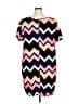 Justify 100% Polyester Chevron-herringbone Pink Casual Dress Size 2X - photo 2