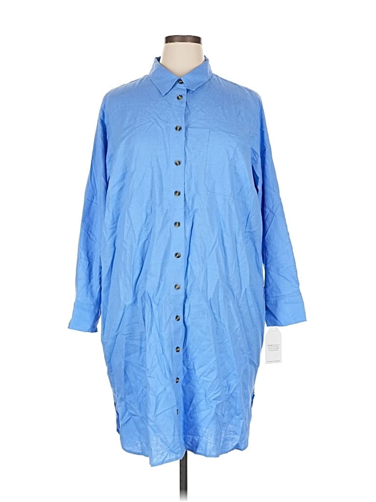 Pre-owned Universal Standard Casual Dress In Blue