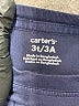 Carter's 100% Cotton Blue Long Sleeve T-Shirt Size 3T - photo 3