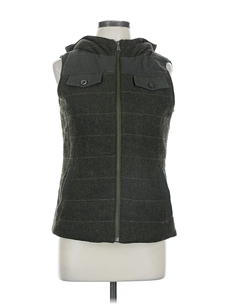 Pre-owned Prana Vest In Green