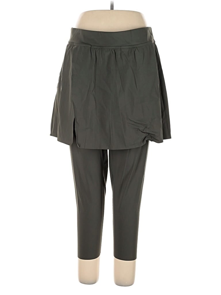 Pre-owned Spanx Active Pants In Green