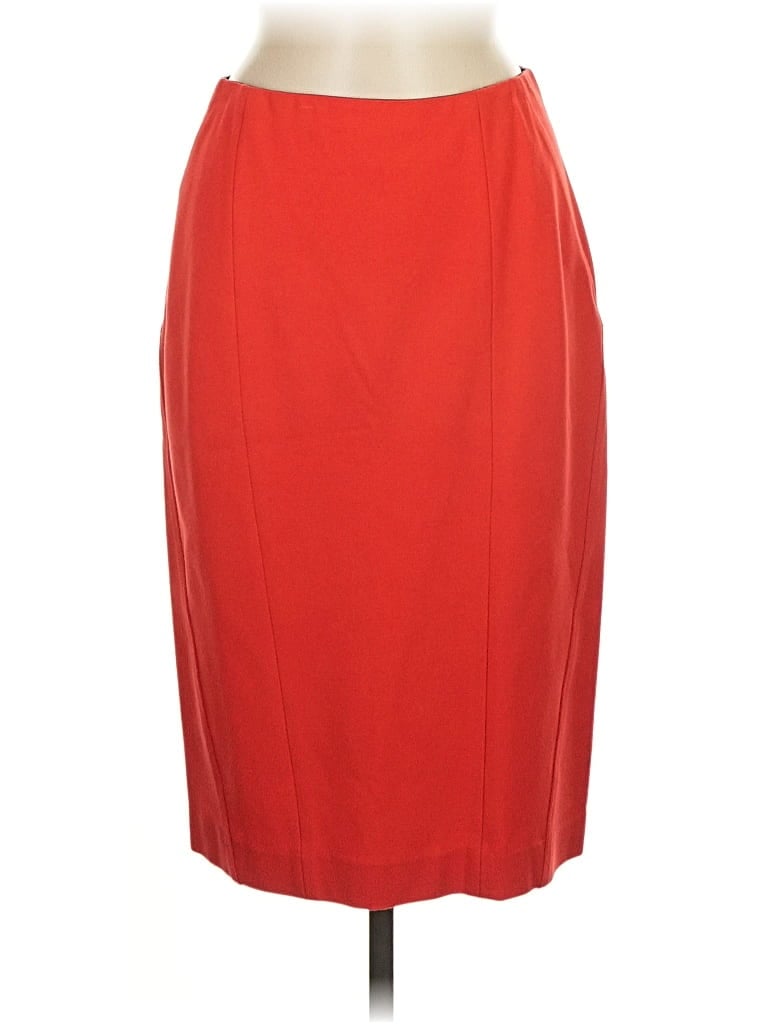 Pre-owned Ann Taylor Formal Skirt In Red