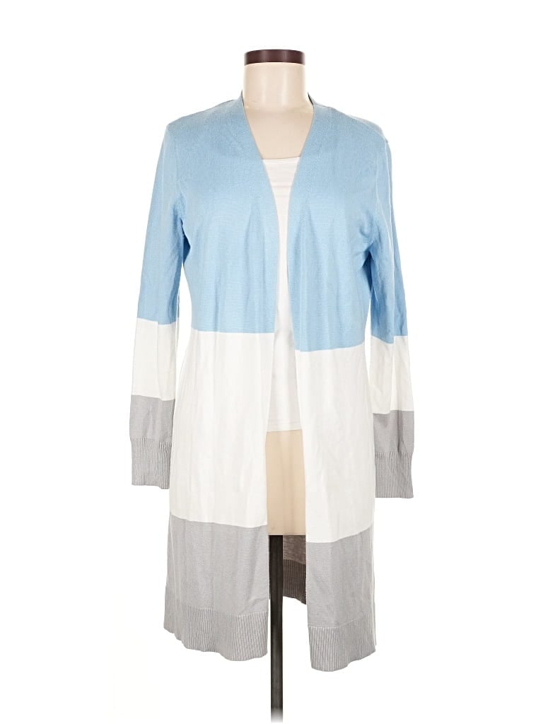 Pre-owned Unbranded Cardigan Sweater In Blue