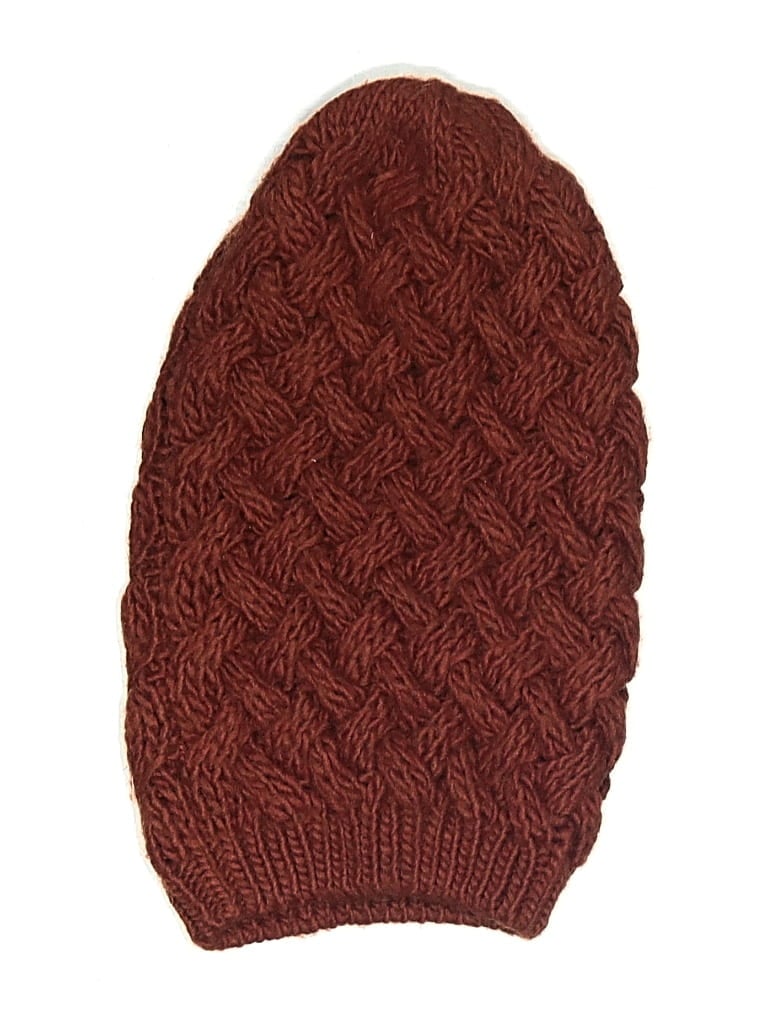 Pre-owned Geox Beanie Hat In Brown