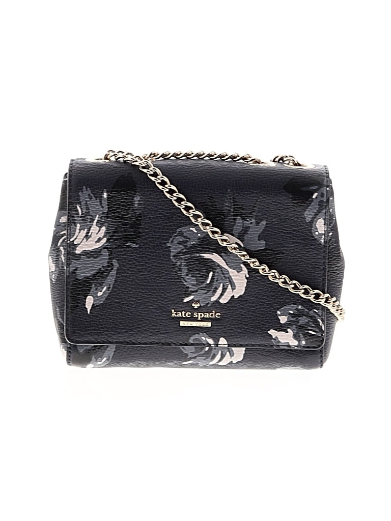 Pre-owned Kate Spade New York Leather Crossbody Bag In Blue