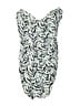 Norma Kamali Blue White Swimsuit Cover Up Size L - photo 2