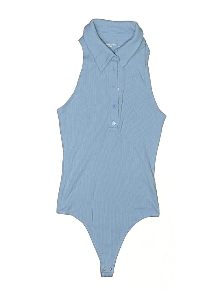 Pre-owned Abercrombie & Fitch Bodysuit In Blue