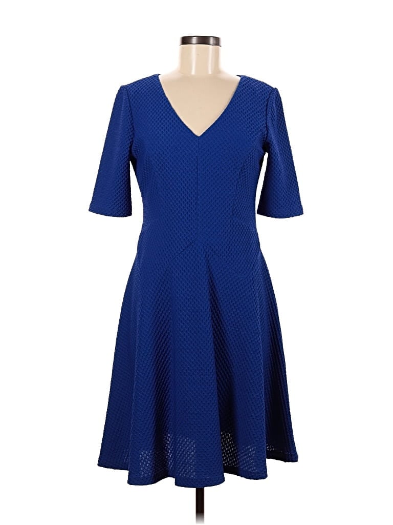 Pre-owned London Times Cocktail Dress In Blue