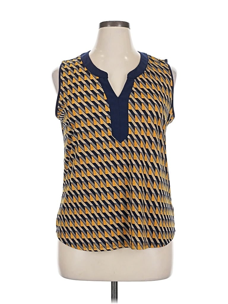 Pre-owned Naif Sleeveless Blouse In Yellow