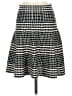 Max Studio Houndstooth Black Casual Skirt Size S - photo 1