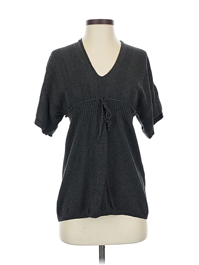 Pre-owned Max Studio Cardigan Sweater In Gray