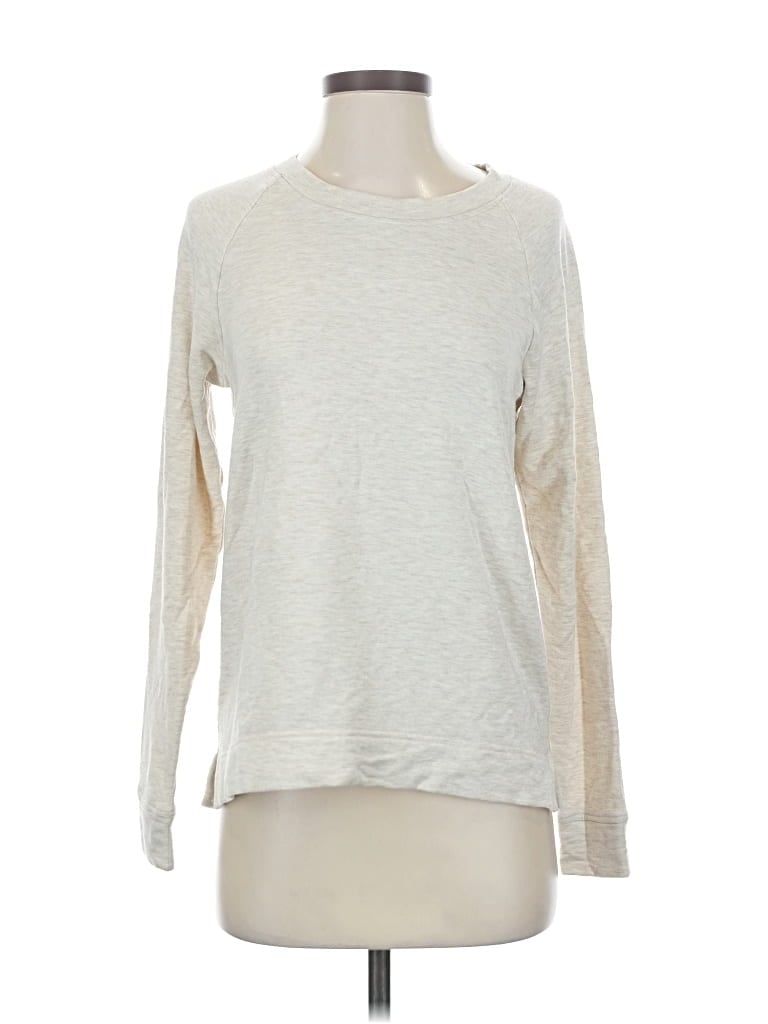 Pre-owned Lou & Grey Long Sleeve T-shirt In Gray