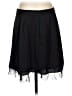 Gap 100% Polyester Solid Black Formal Skirt Size 4 - photo 1