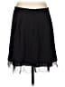 Gap 100% Polyester Solid Black Formal Skirt Size 4 - photo 2