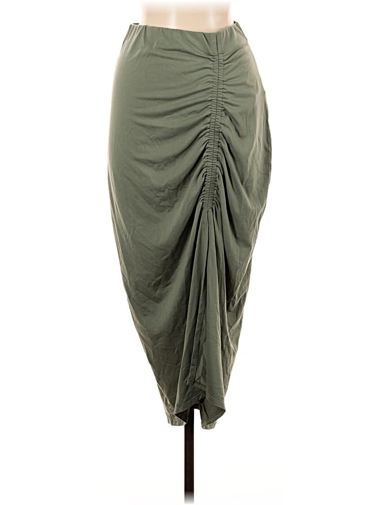 Pre-owned Streetwear Society Casual Skirt In Green