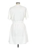 Unbranded Solid White Ivory Casual Dress Size L - photo 2