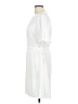 Unbranded Solid White Ivory Casual Dress Size L - photo 5