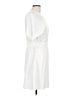Unbranded Solid White Ivory Casual Dress Size L - photo 4