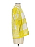 CAbi Checkered-gingham Yellow Pullover Sweater Size XS - photo 4