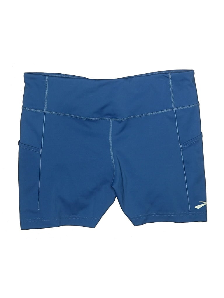 Pre-owned Brooks Athletic Shorts In Blue