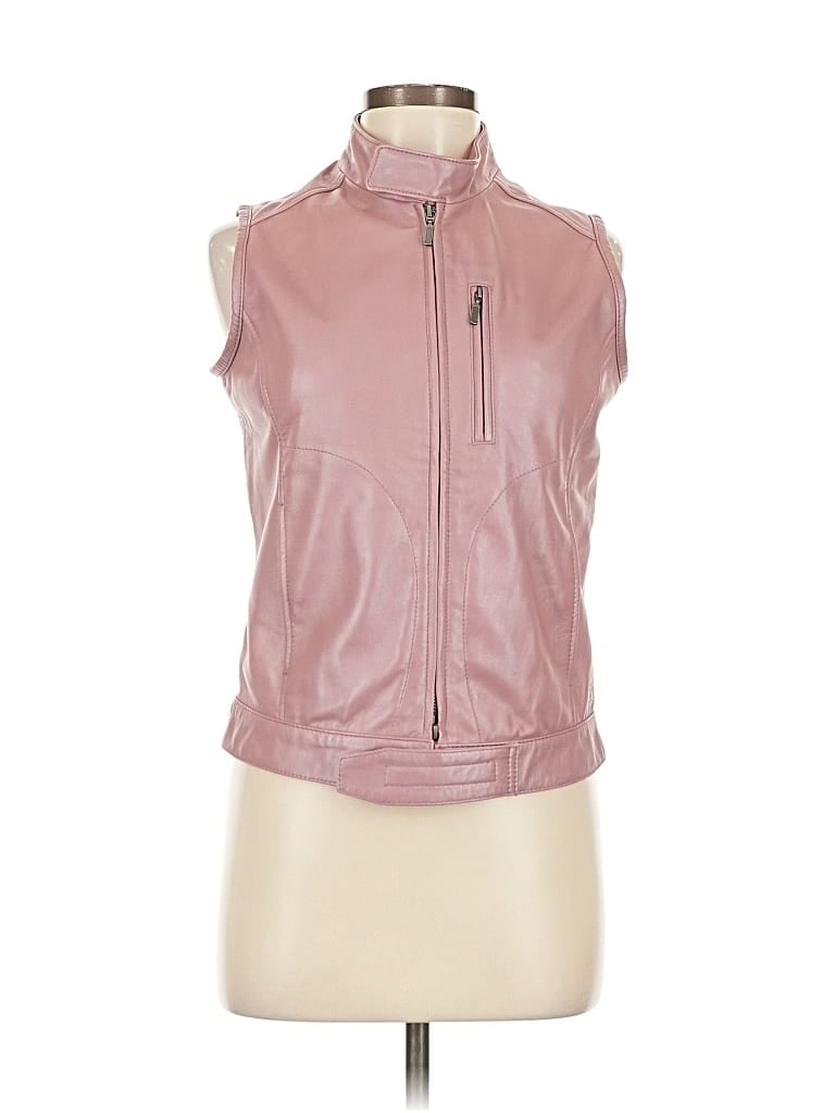Pre-owned G-star Raw Vest In Pink