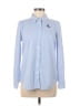 Draper James 100% Cotton Blue Long Sleeve Button-Down Shirt Size 6 - photo 1