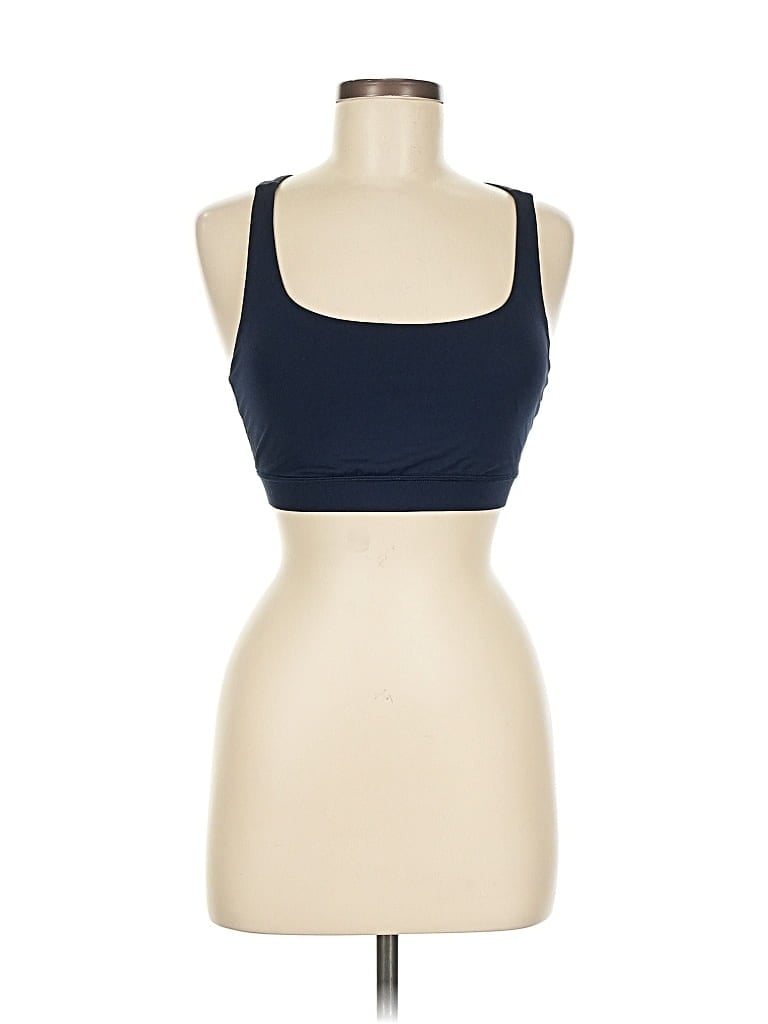 Pre-owned Lululemon Athletica Sports Bra In Blue