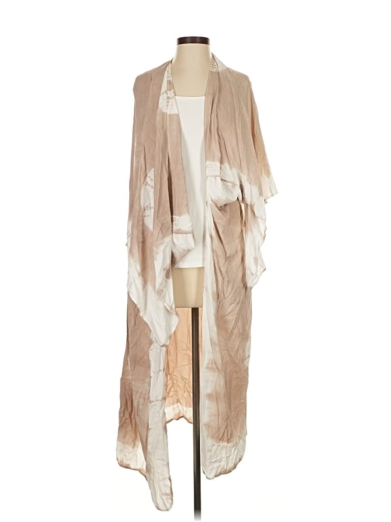 Mustard Seed Kimono In Brown