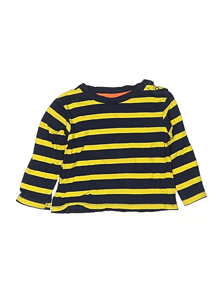 Pre-owned Little Me Kids' Long Sleeve T-shirt In Yellow
