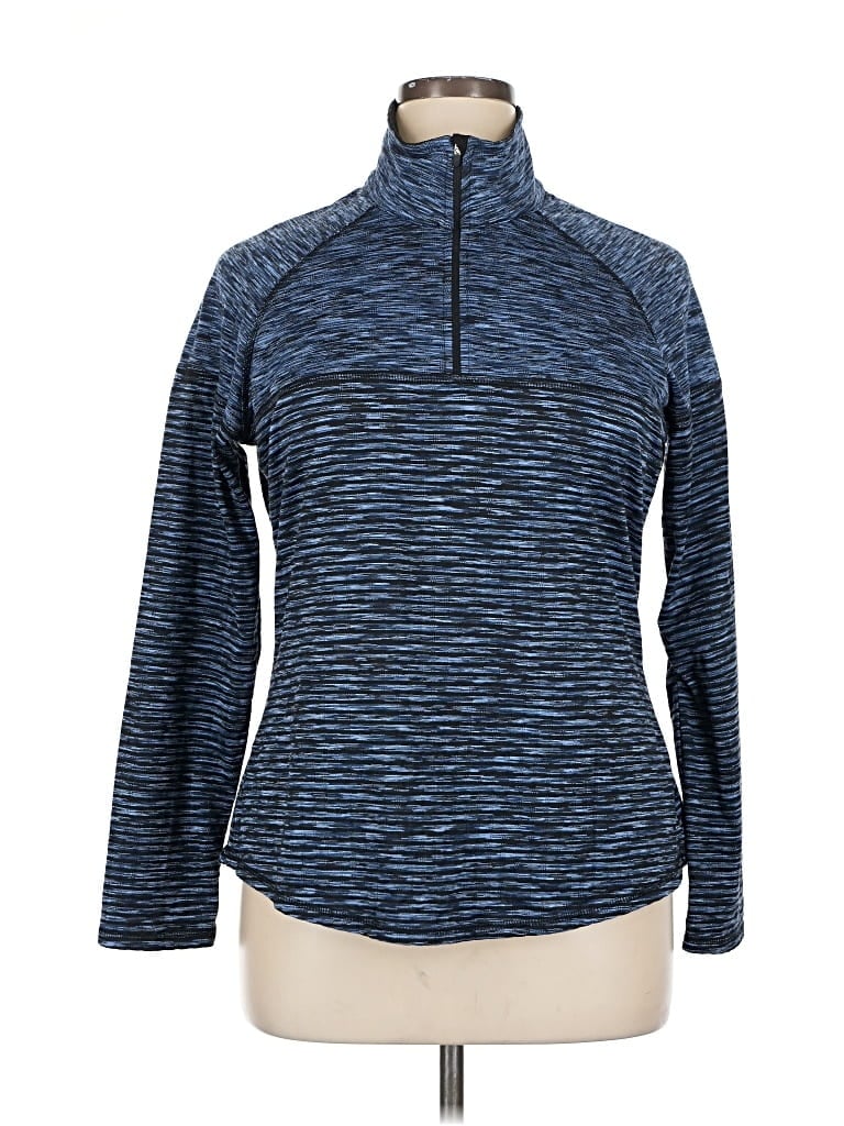 Pre-owned Avia Long Sleeve T-shirt In Blue