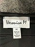 Veronica M. Solid Black Cocktail Dress Size M - photo 6